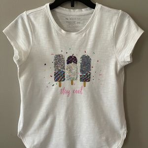 Popsicle Flippy T-shirt for Girls/Size 10/12